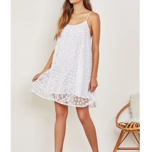 Tularosa Dresses & Skirts - Tularosa Jillian Swing Embroidered Dress